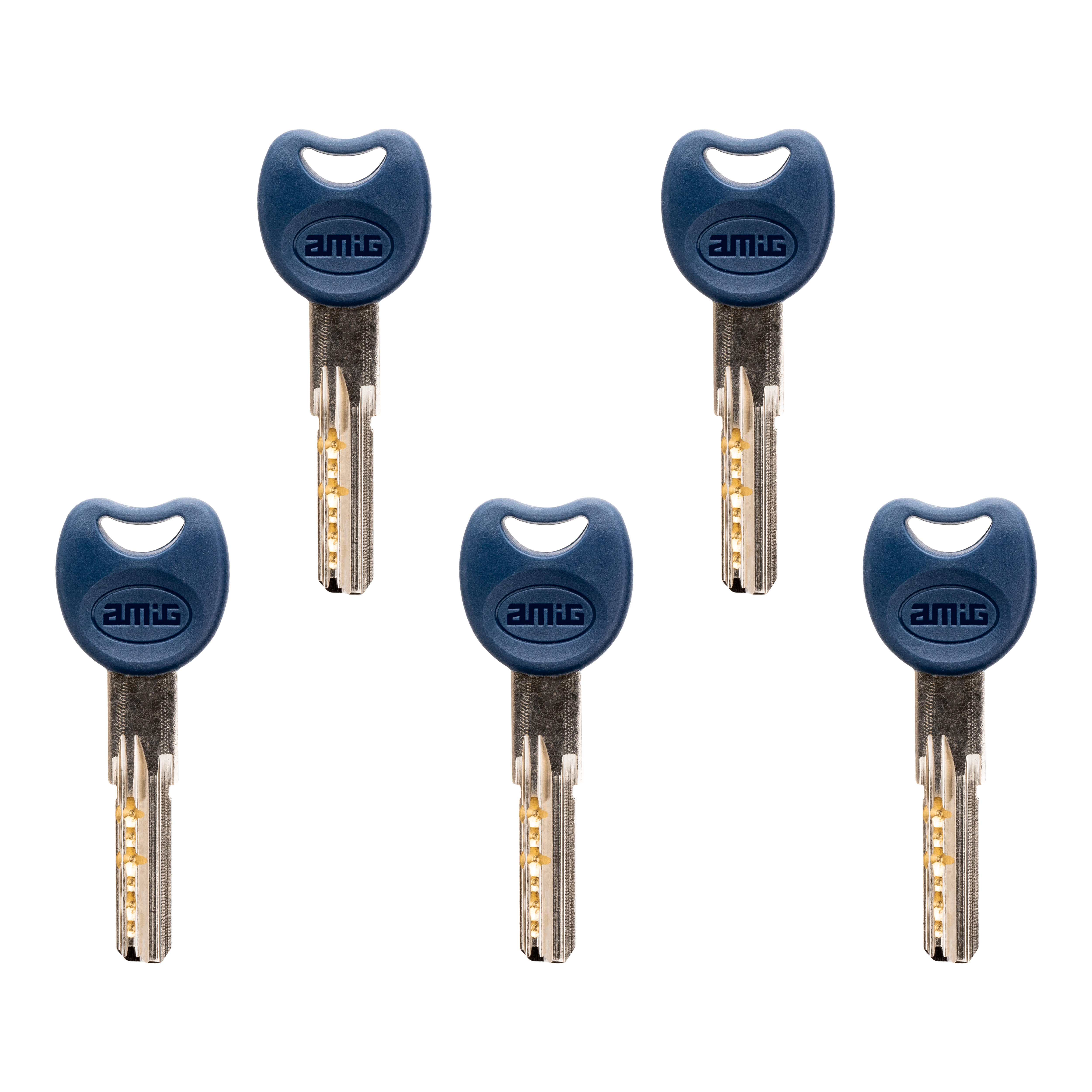 CILINDRO SEGURIDAD  ANTIROTURA Y ANTIBUMPING 30 X 40  MM.  NIQUEL 10000 AMIG - 2