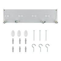 TENDEDERO DE ROPA 4 CUERDAS EXTENSIBLE DE PARED EXTERIOR E INTERIOR 38CM - 2