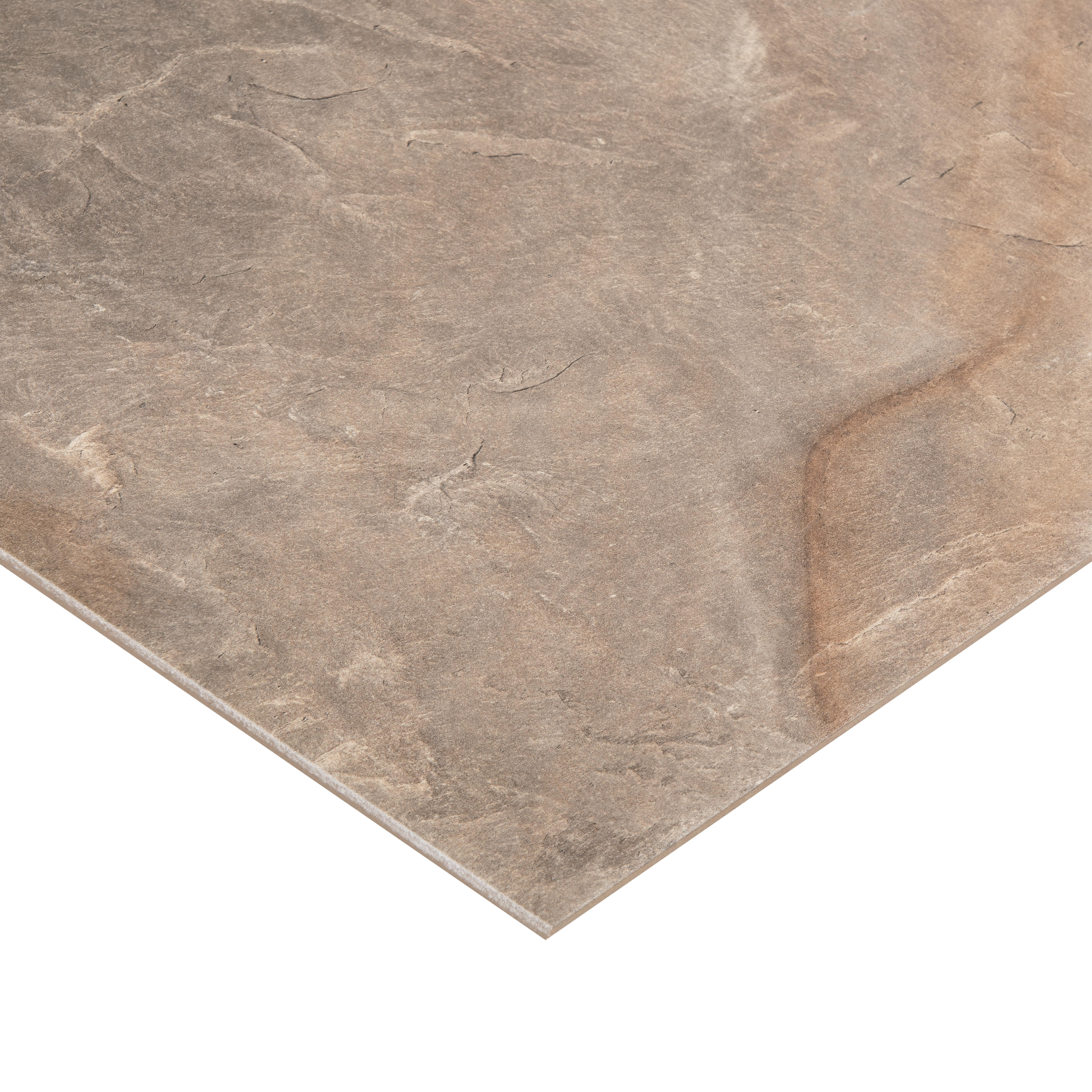 BALDOSA EXTERIOR PORCELÁNICO 45X45CM TEMPELTON RUSTIC - 4