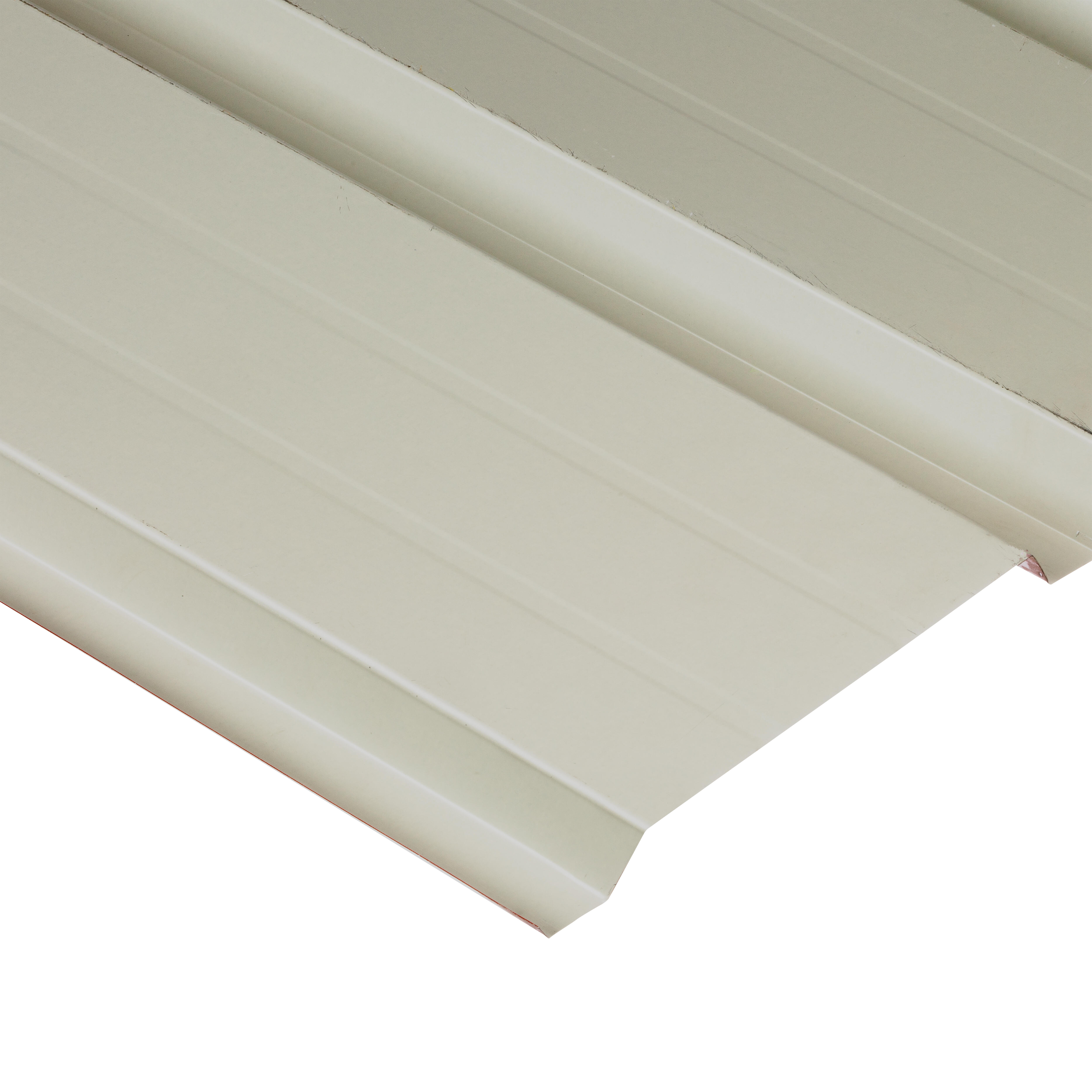 PLACA ACERO LACADO TRAPEZOIDAL ROJO 2X1 M - 2