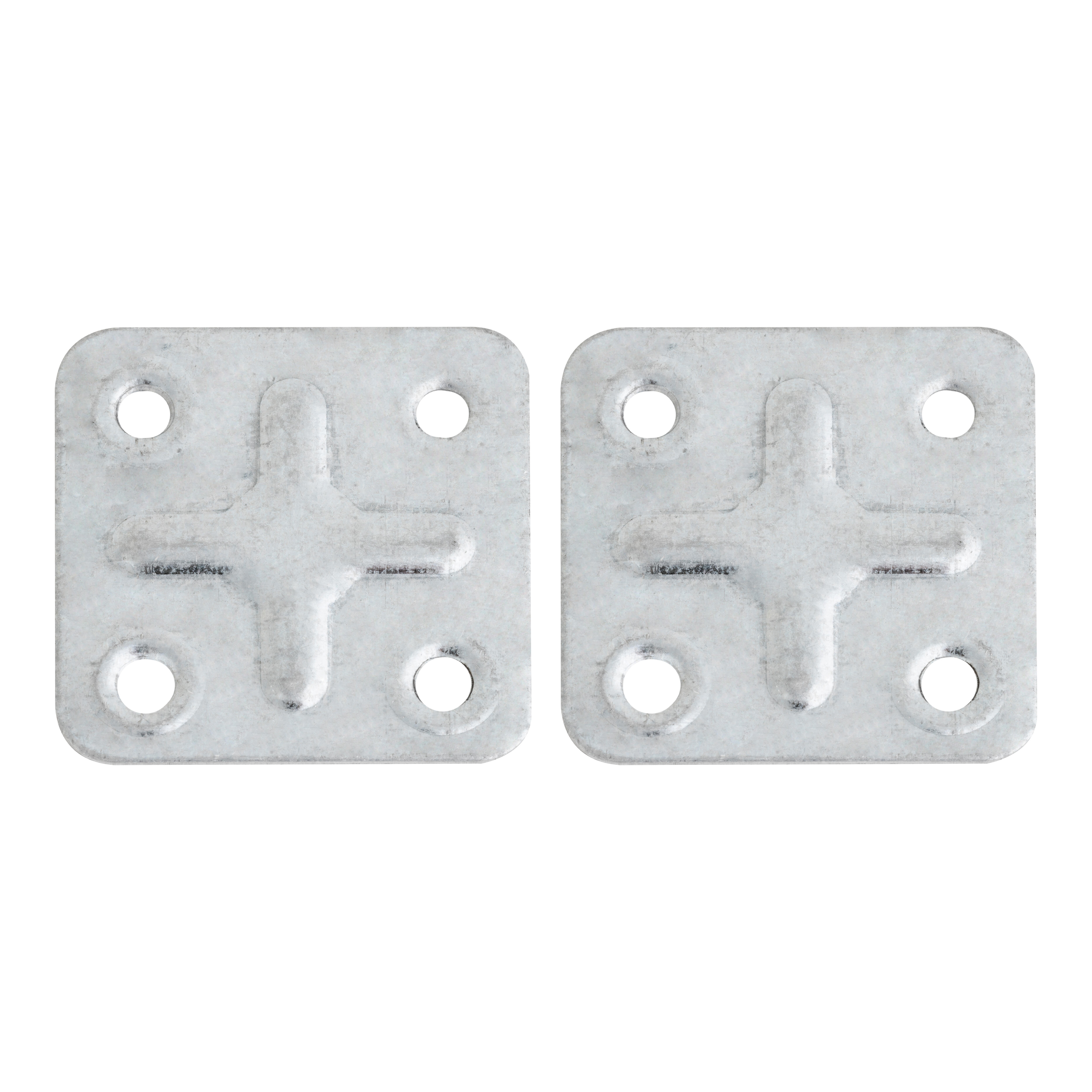 PLACA DE ENSAMBLAJE CINCADA 40 X 40  MM 2 UDS - 2