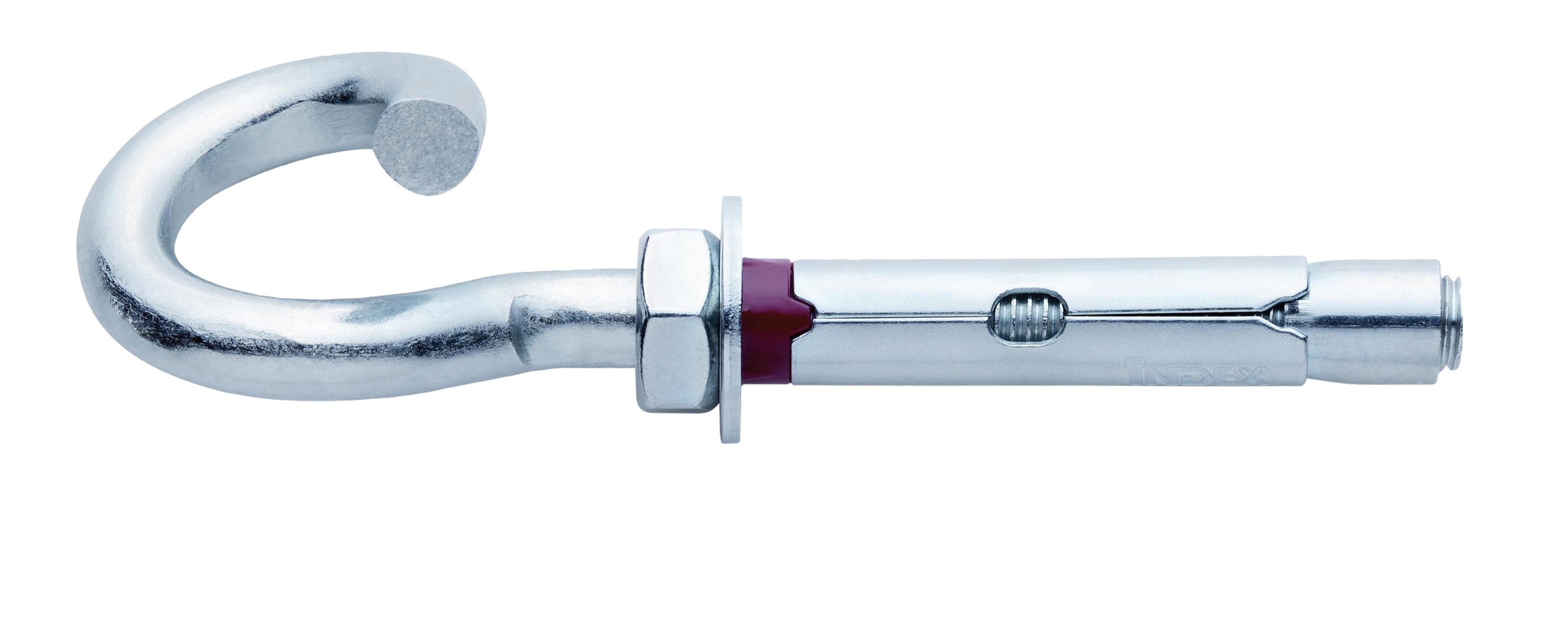 ANCLAJES METAL CON GANCHO ESPIRAL 8 X 60  MM. 25 UDS - 2