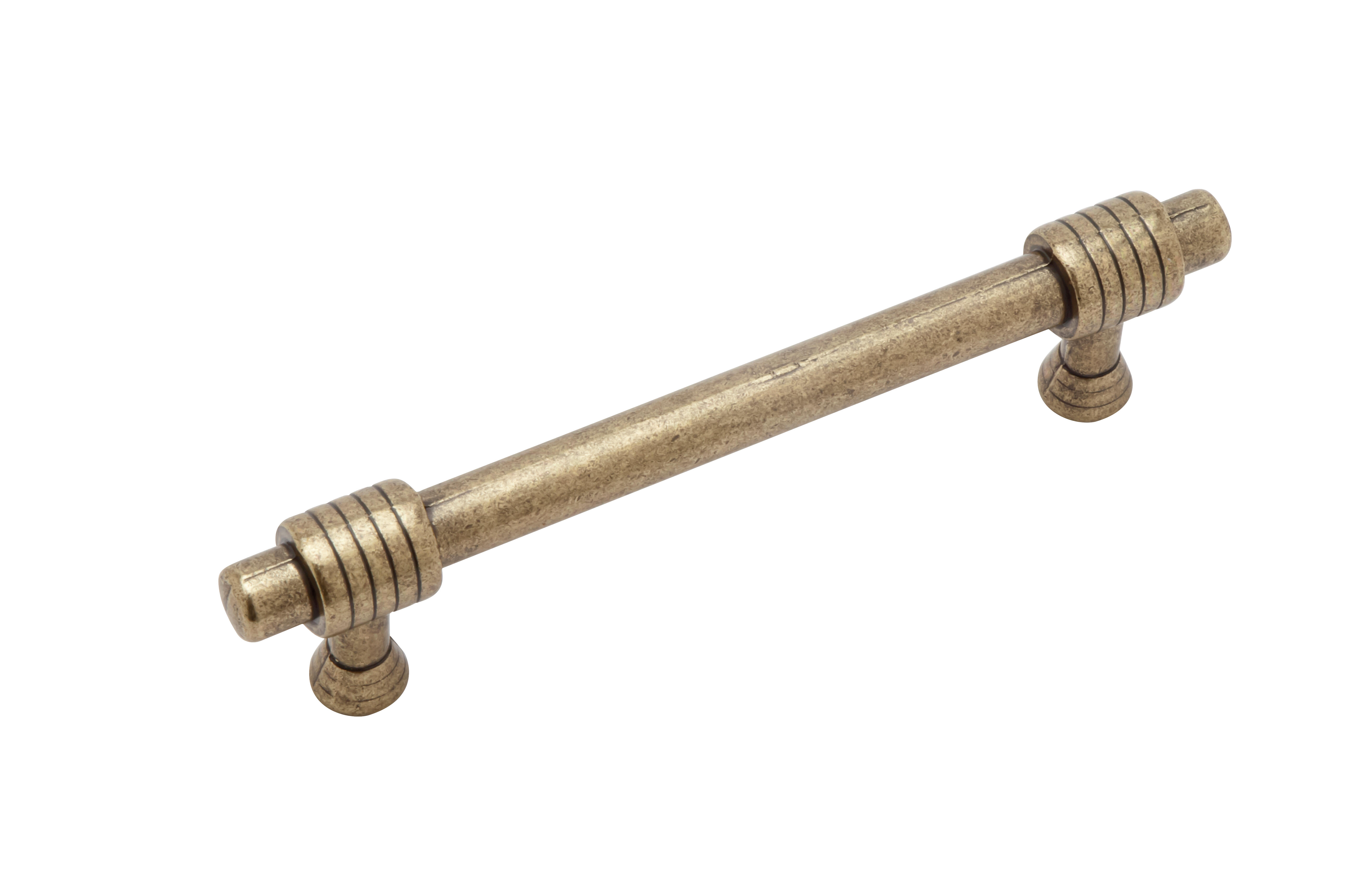 TIRADOR MUEBLE ZAMAK MARRÓN 1UD - 2