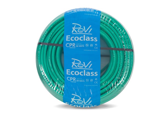 CABLE LIBRE DE HALÓGENOS RZ1-K 4G 6MM2 VERDE METRO LINEAL