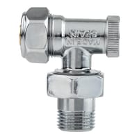 VÁLVULA+DETENTOR MULTICAPA CROMO Ø 1/2