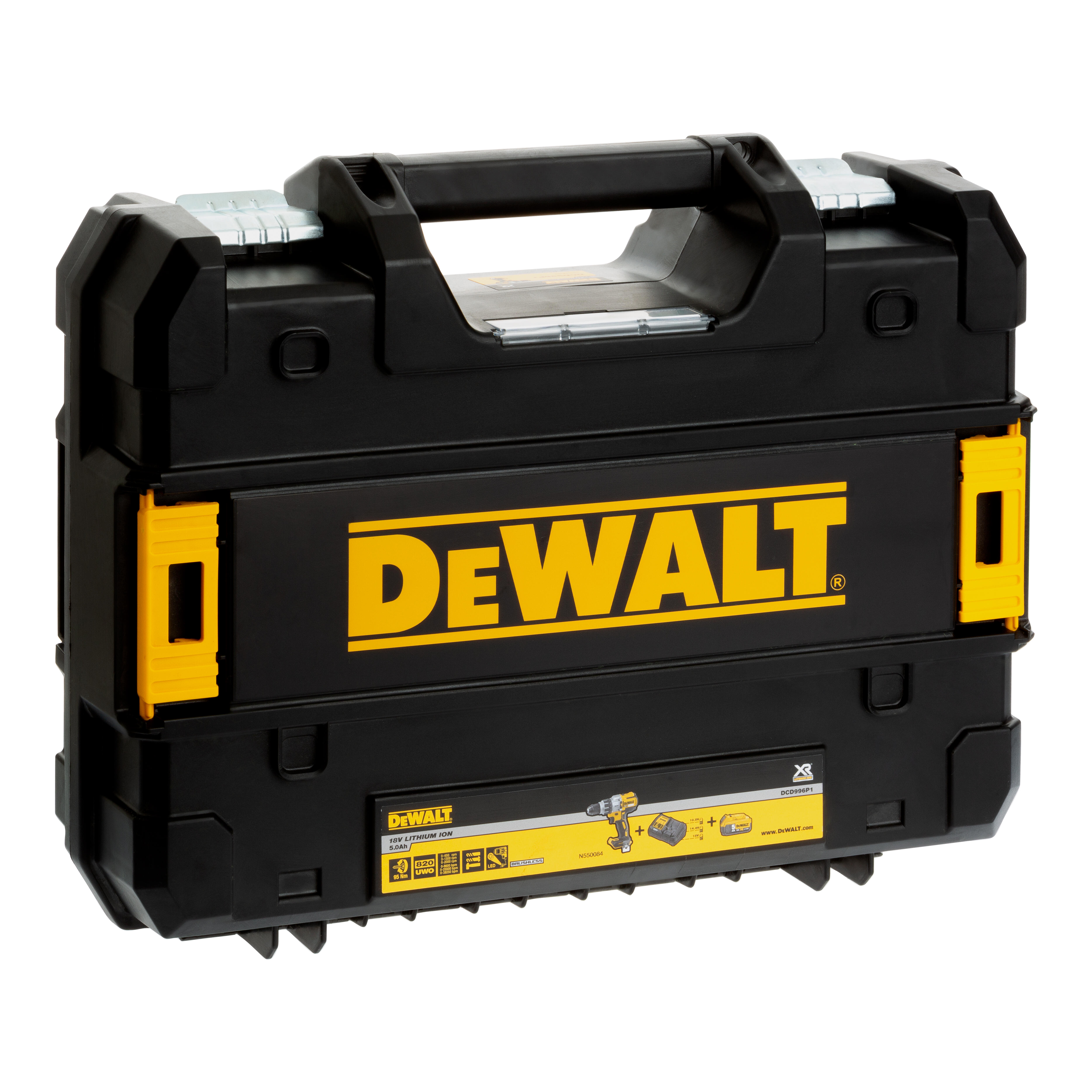TALADRO PERCUTOR BATERÍA DEWALT DCD996P1 18V BRUSHLESS 5AH - 10