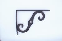 ESCUADRA PLANA METALICA PARA BALDA FORJA 150 X 200 MM - 2