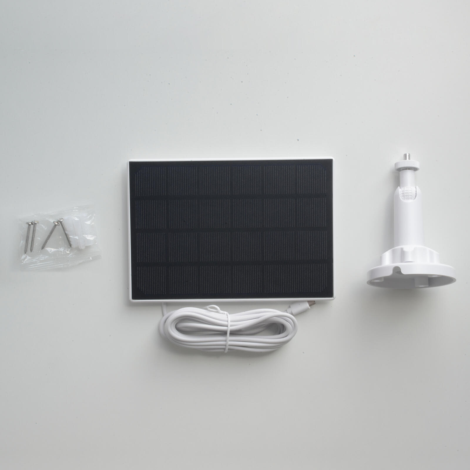 Pannello Solare NIVIAN 6W - Per Telecamere Sicurezza IP, USB-C, IP65 - Foto 7