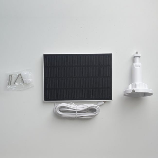 Pannello Solare NIVIAN 6W - Per Telecamere Sicurezza IP, USB-C, IP65 - Foto 7