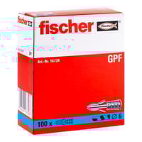 TACO NYLON PARA PLACA CARTÓN YESO DIÁMETRO 6MM LONGITUD 34MM FISCHER 100UDS - 2