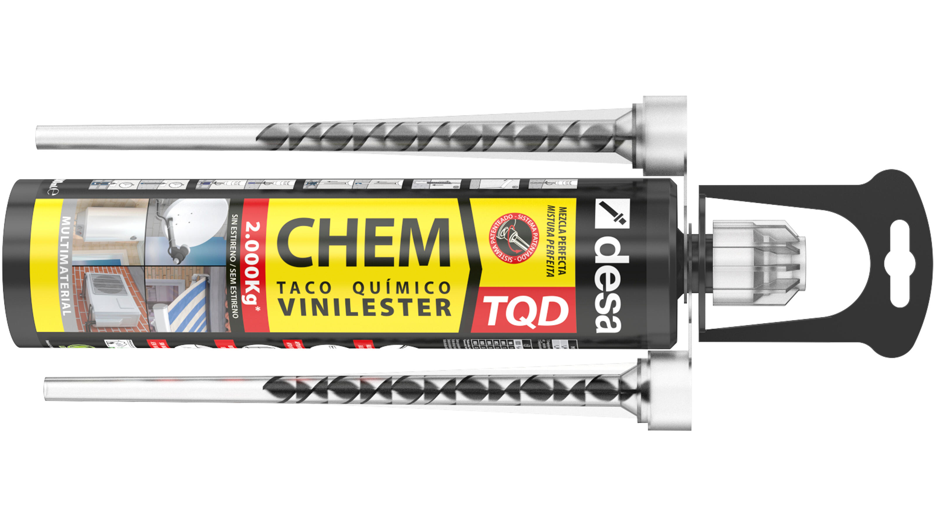 ANCLAJE QUIMICO VINILESTER TQD 300 ML DESA - 4