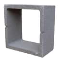 COLUMNA DE HORMIGÓN GRIS 40X40X20 CM - 2