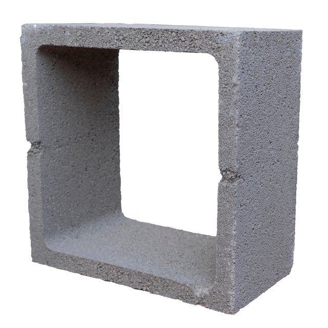 COLUMNA DE HORMIGÓN GRIS 40X40X20 CM