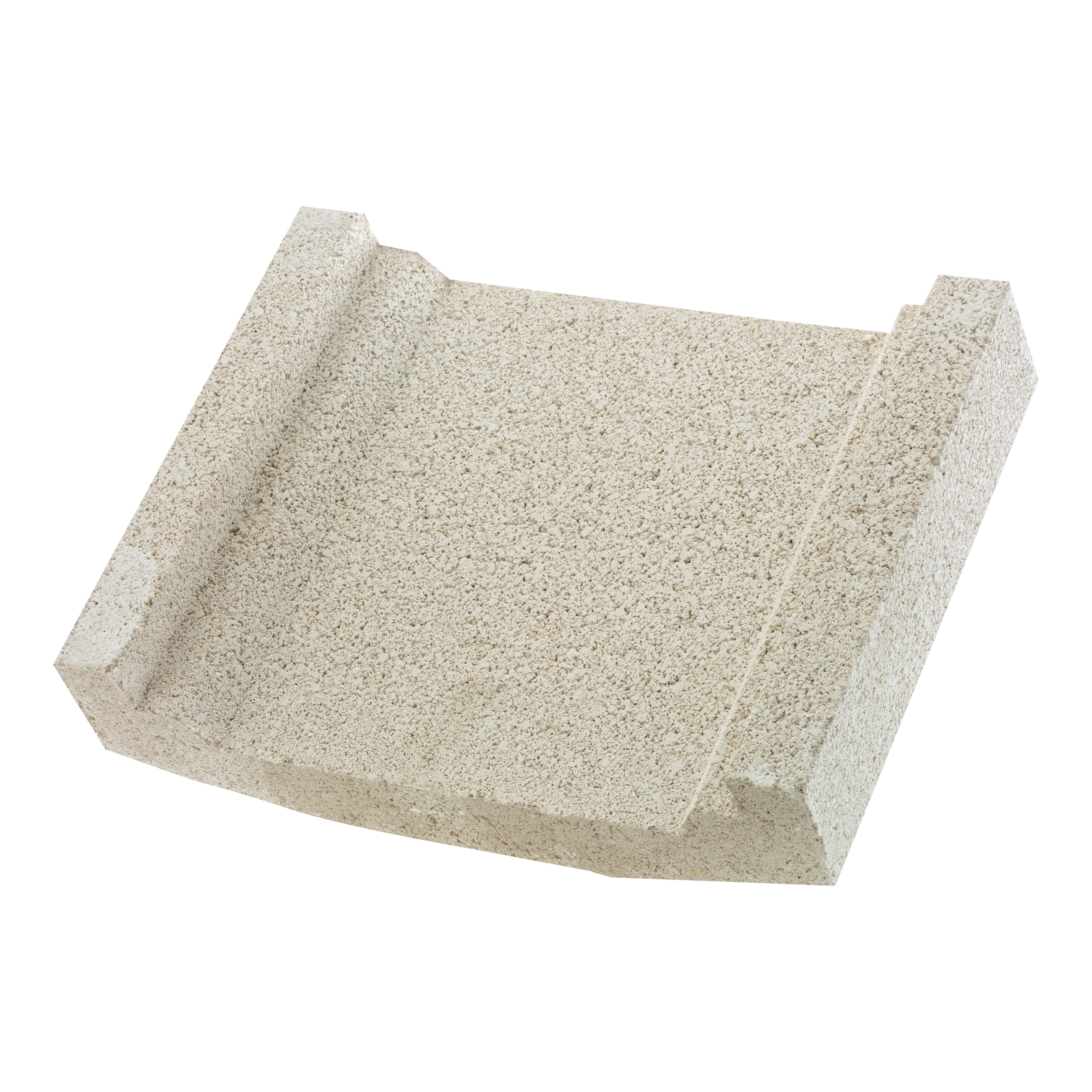 ALBARDILLA DE HORMIGÓN GRIS 25X20 CM - 2