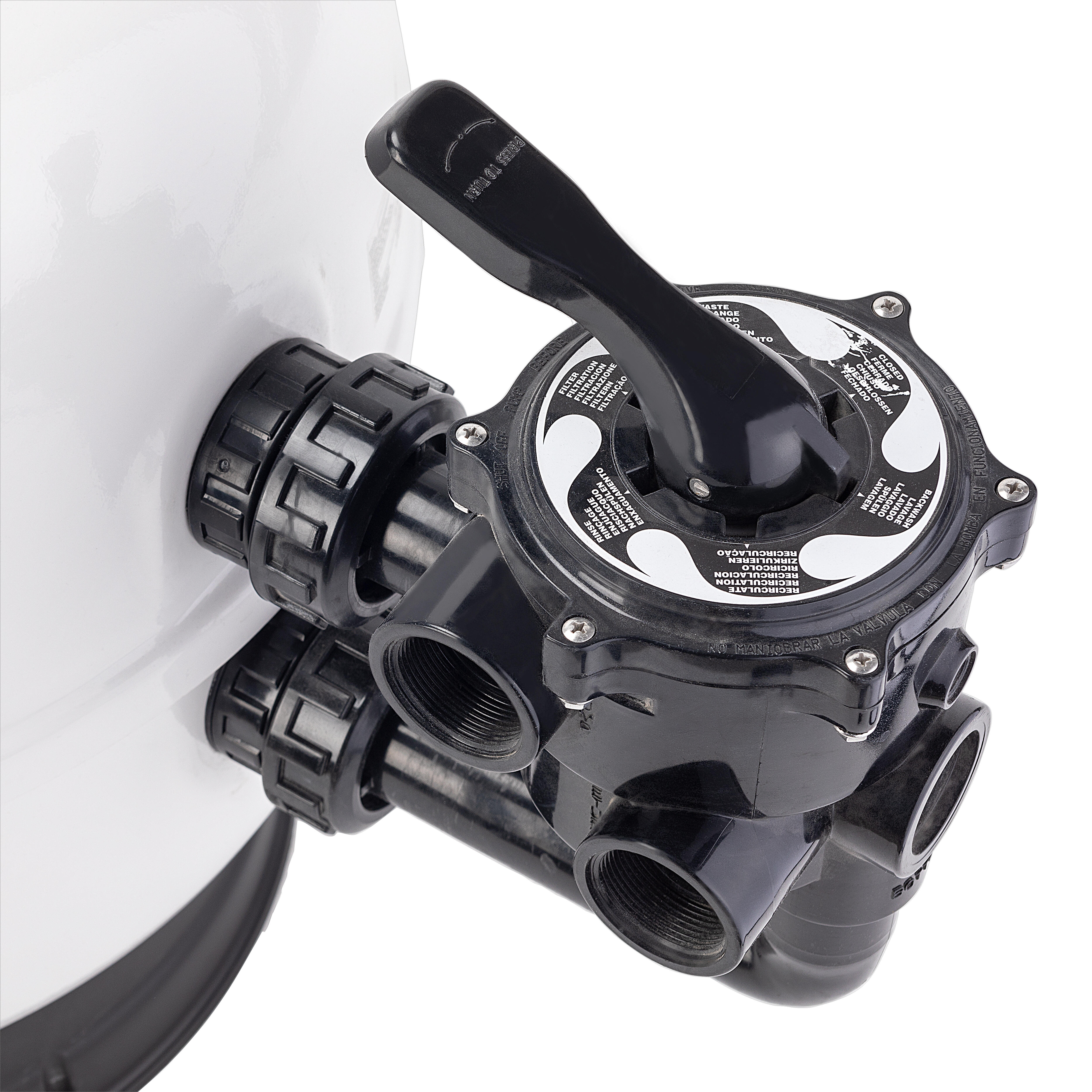 FILTRO LAMINADO CON VÁLVULA LATERAL 600MM - 3