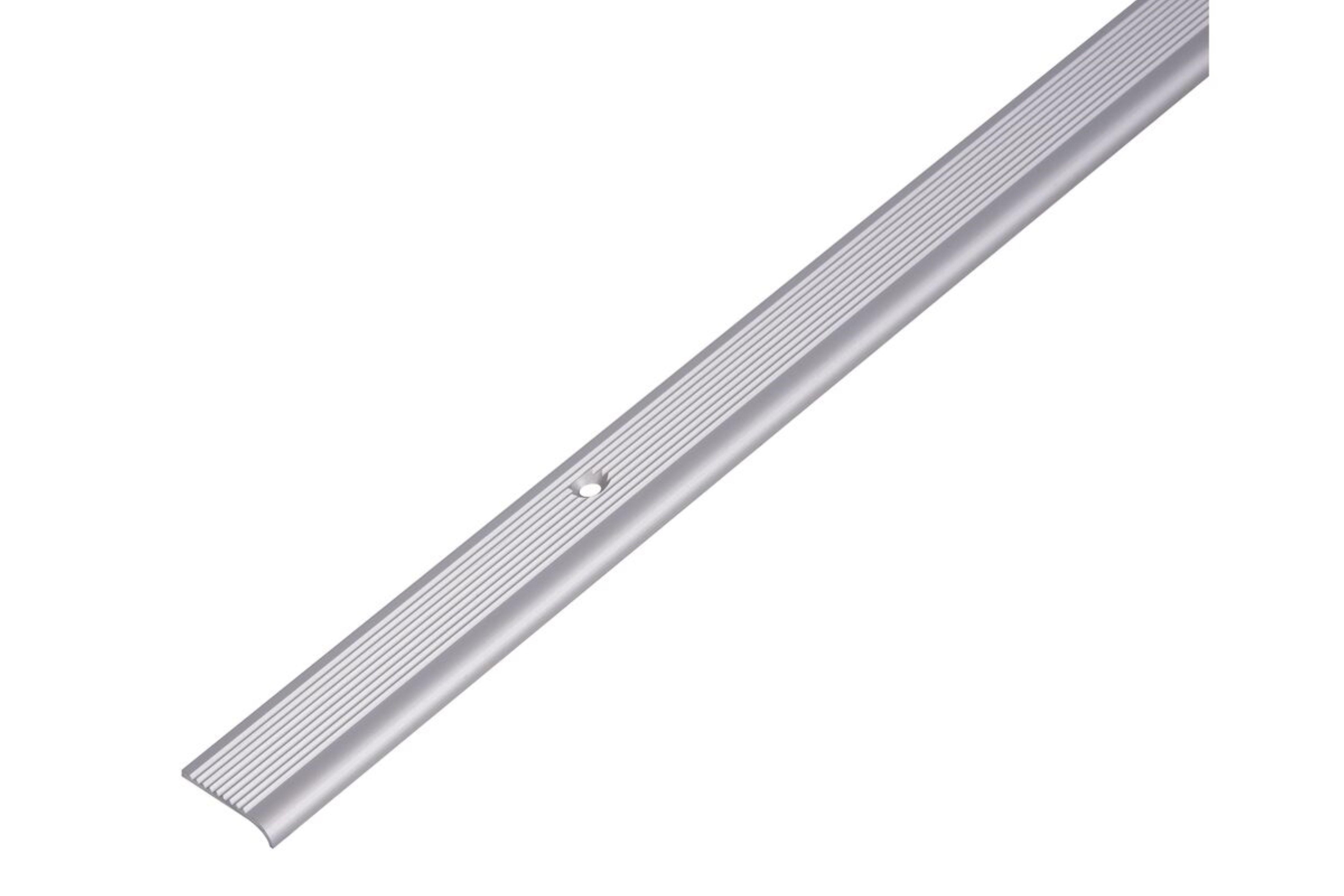 CANTONERA ATORNILLAR ALUMINIO PLATA  23X2MM 1M - 2