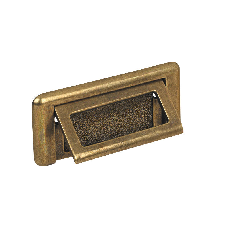 TIRADOR MUEBLE METAL CUERO VIEJO MODELO P 229.60 - 2