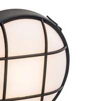 APLIQUE FOND NEGRO IP44 E27 40W  - 2