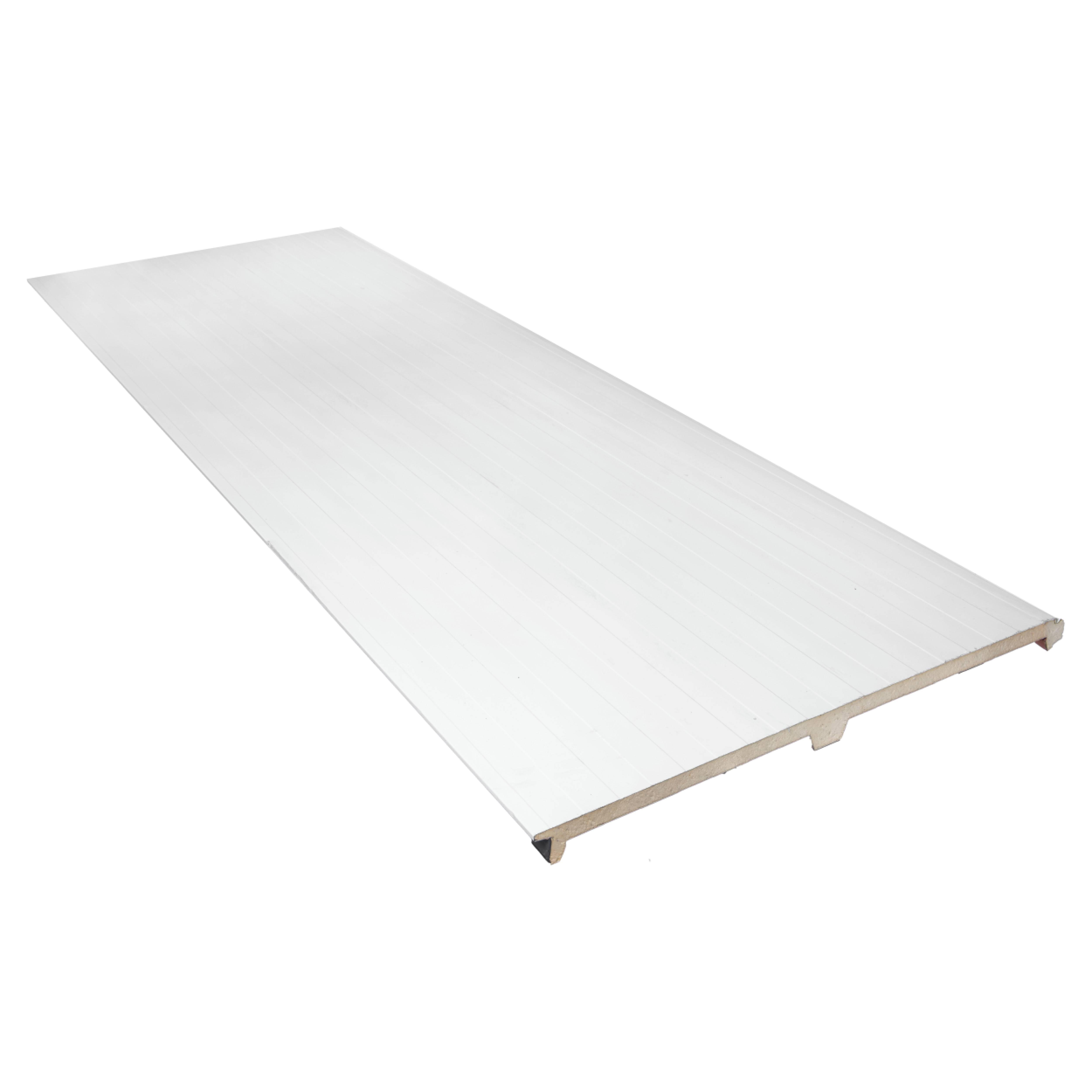 PANEL SANDWICH 3 GRECAS CON TAPAJUNTAS 3X1M ROJO/BLANCO - 2