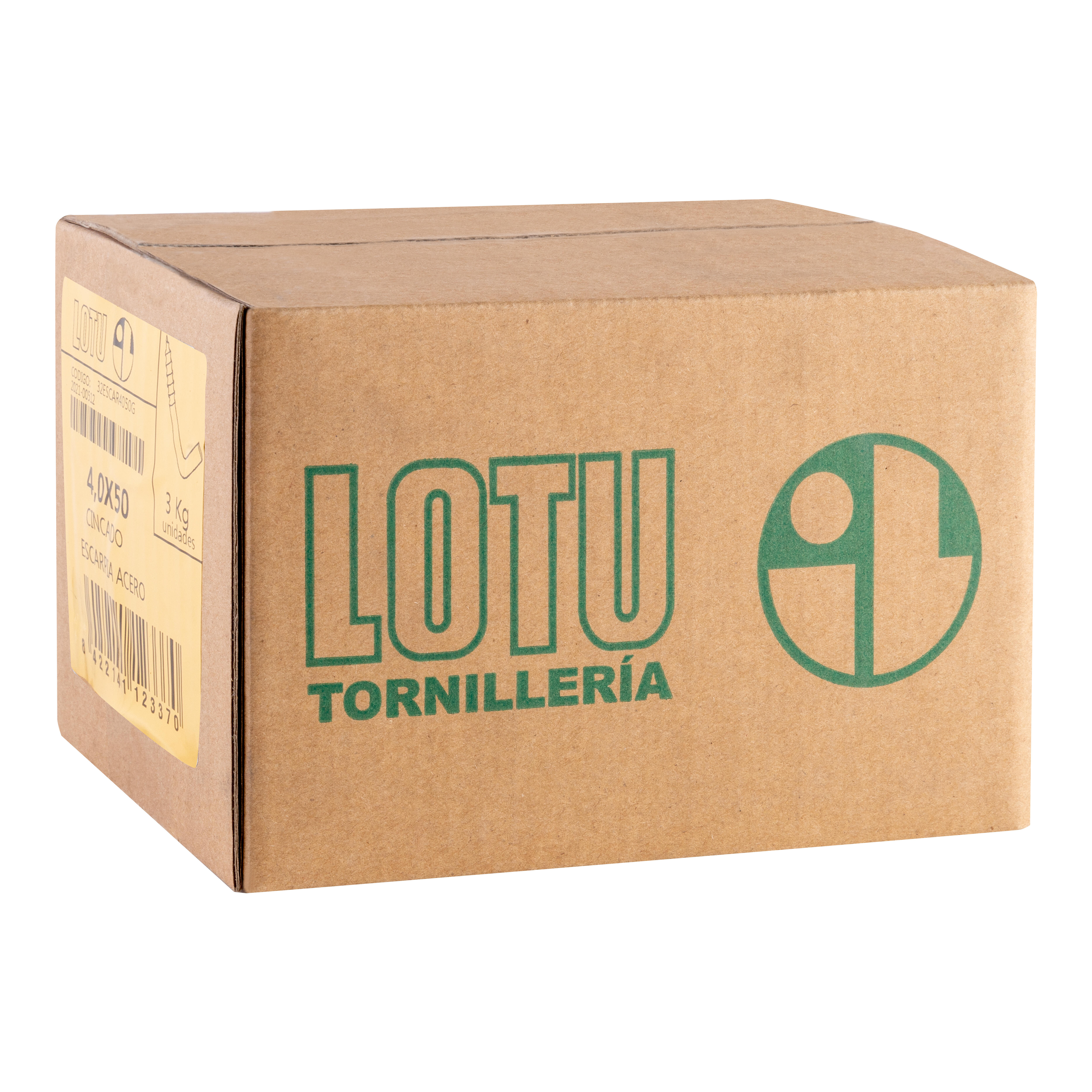 ESCARPIA ACERO CINCADO 4 X 50  MM. 3 KG - 2