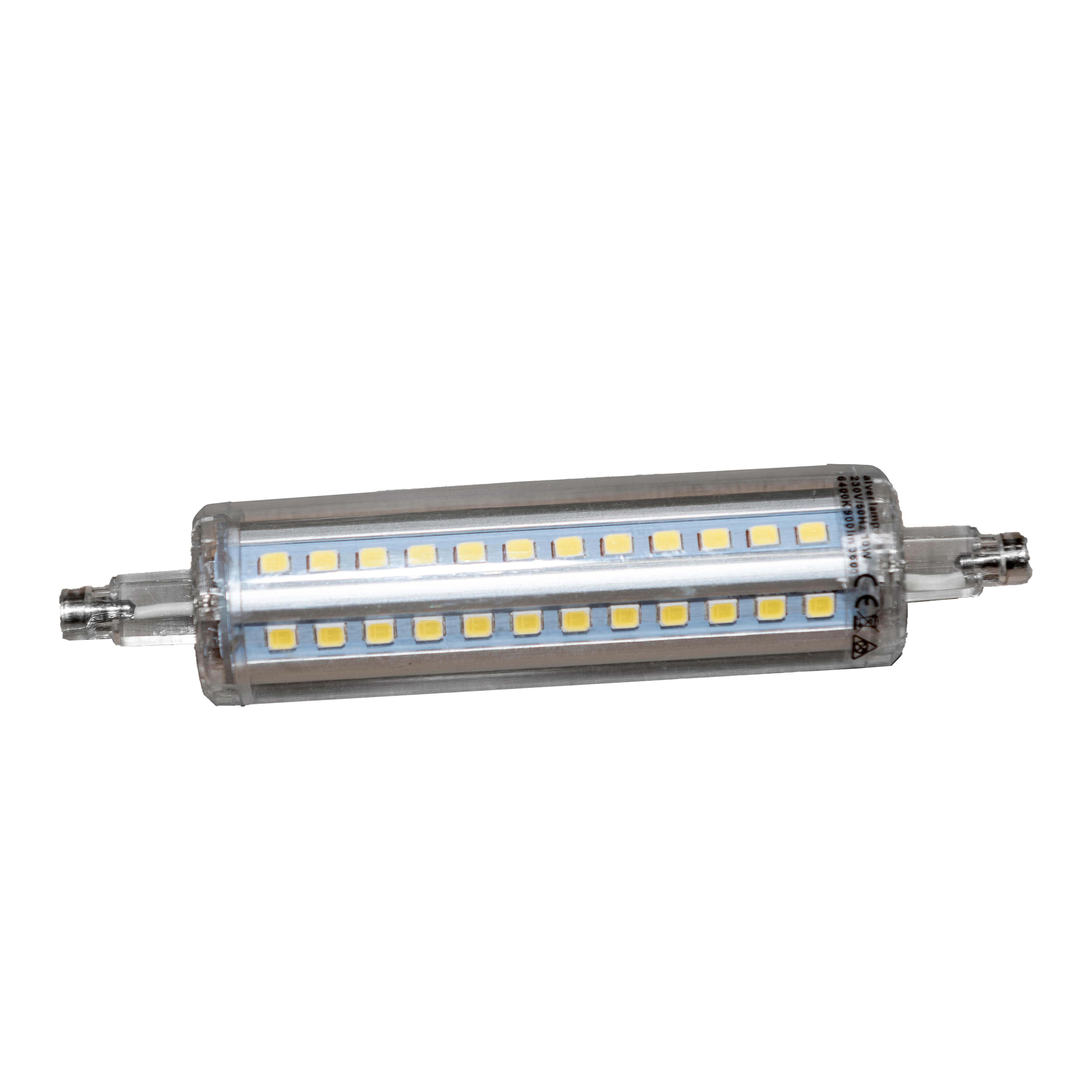BOMBILLA LED LINEAL LARGA R7S 900LM 10W LUZ FRIA - 2