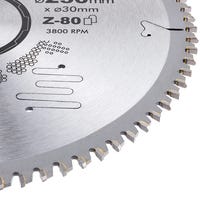 DISCO DE WIDIA CORTE ALUMINIO 250MM Z80 STAYER - 3