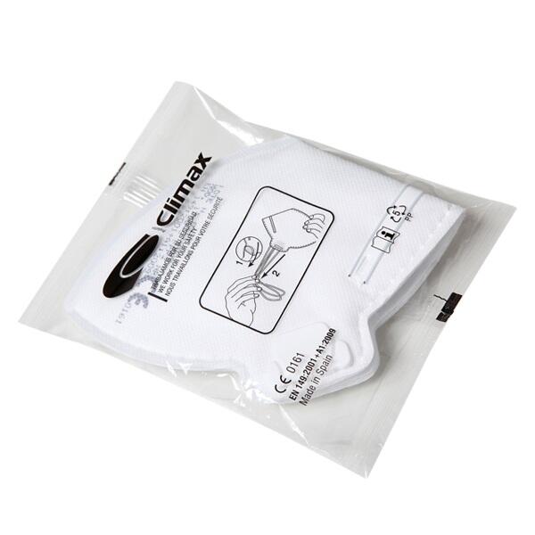 MASCARILLA FFP2 NR D SIN VALVULA EN 149 CLIMAX - 4