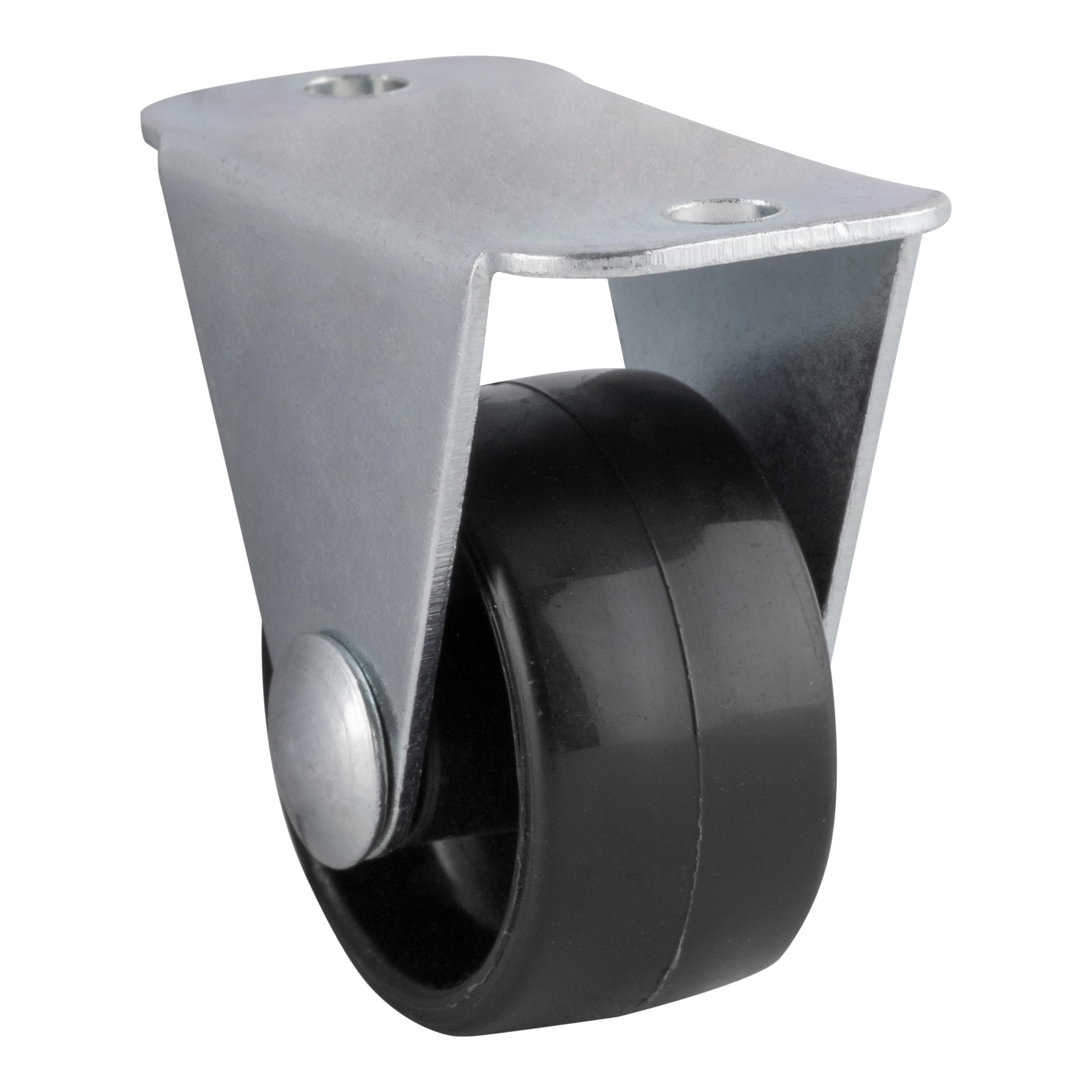 RUEDA HERRAJES 25MM POLIPROPILENO. HASTA 10KG. LLANTA ACERO - 2