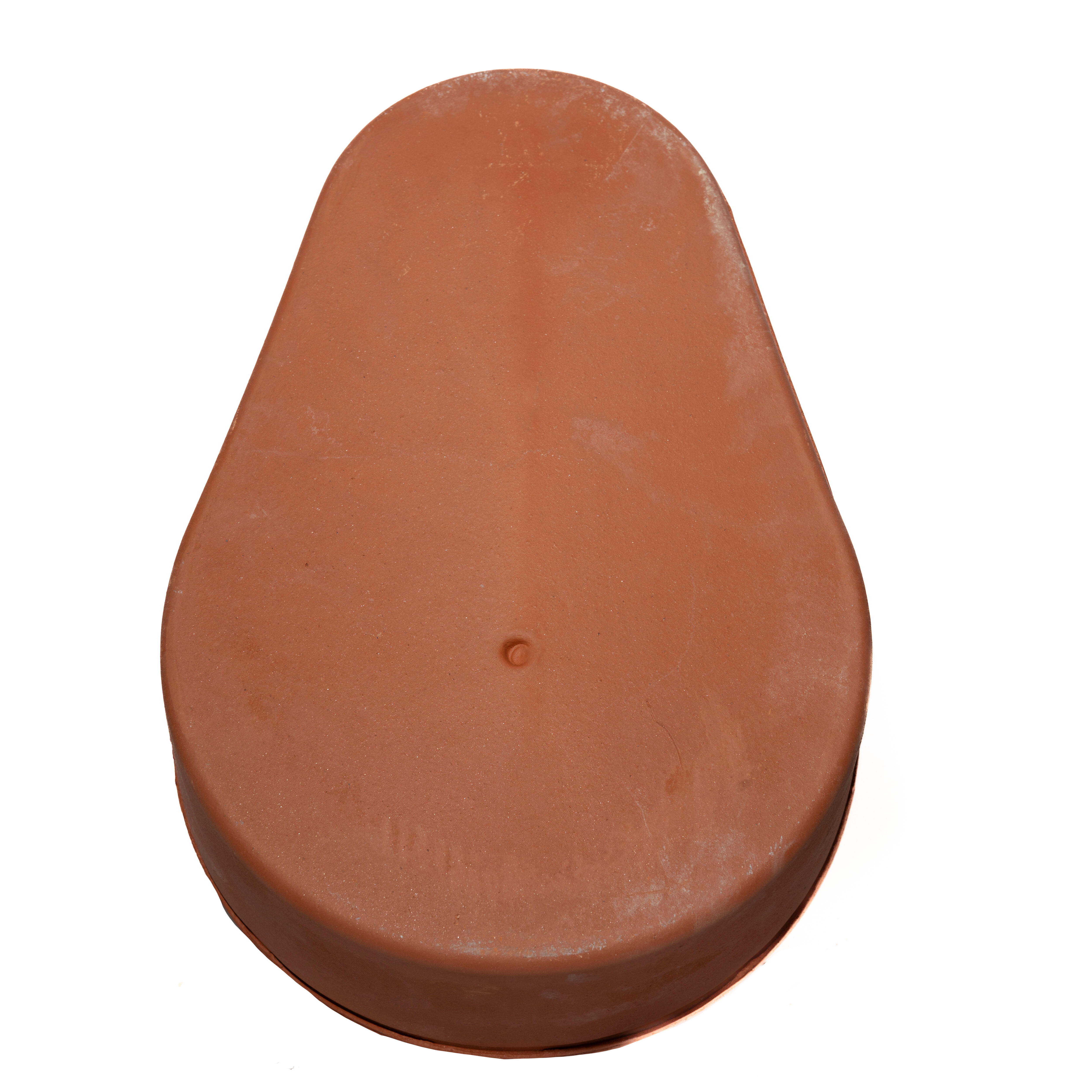 TAPA DE CABALLETE CERÁMICA KLINKER HYDRA ROJO - 2