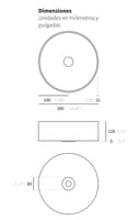 LAVABO SOBREPONER ROUND - 2