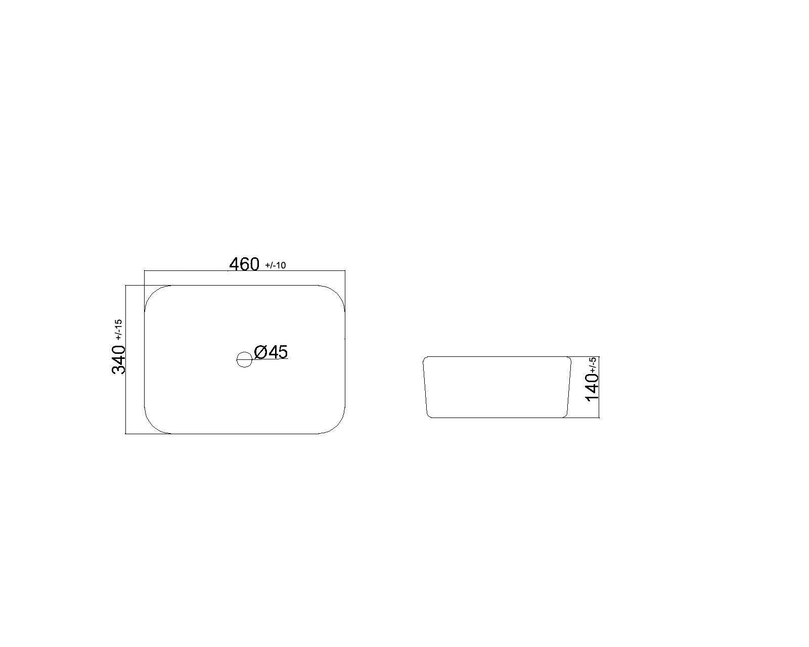 LAVABO SOBREPONER MÓNACO - 4