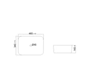 LAVABO SOBREPONER MÓNACO - 4