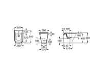 BIDET ROCA GAP COMPACTO - 4