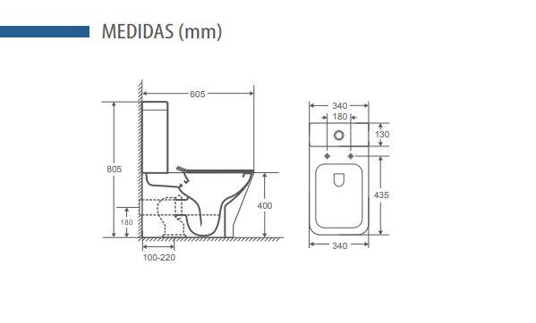 PACK WC BAIKAL SALIDA DUAL - 8