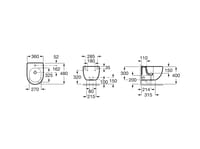 BIDET SUSPENDIDO ROCA MERIDIAN - 5