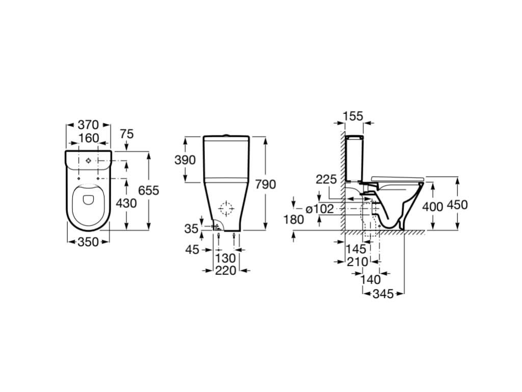 CISTERNA ROCA ROUND CON ALIMENTACIÓN INFERIOR - 5