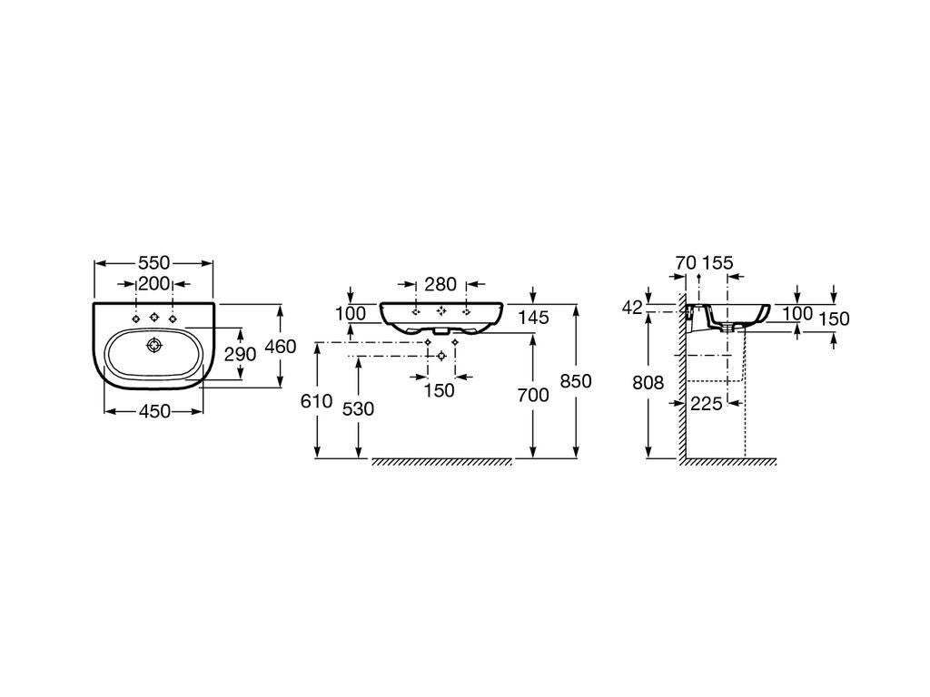 LAVABO ROCA MERIDIAN - 4