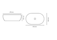 LAVABO SOBREPONER OVALADO - 5