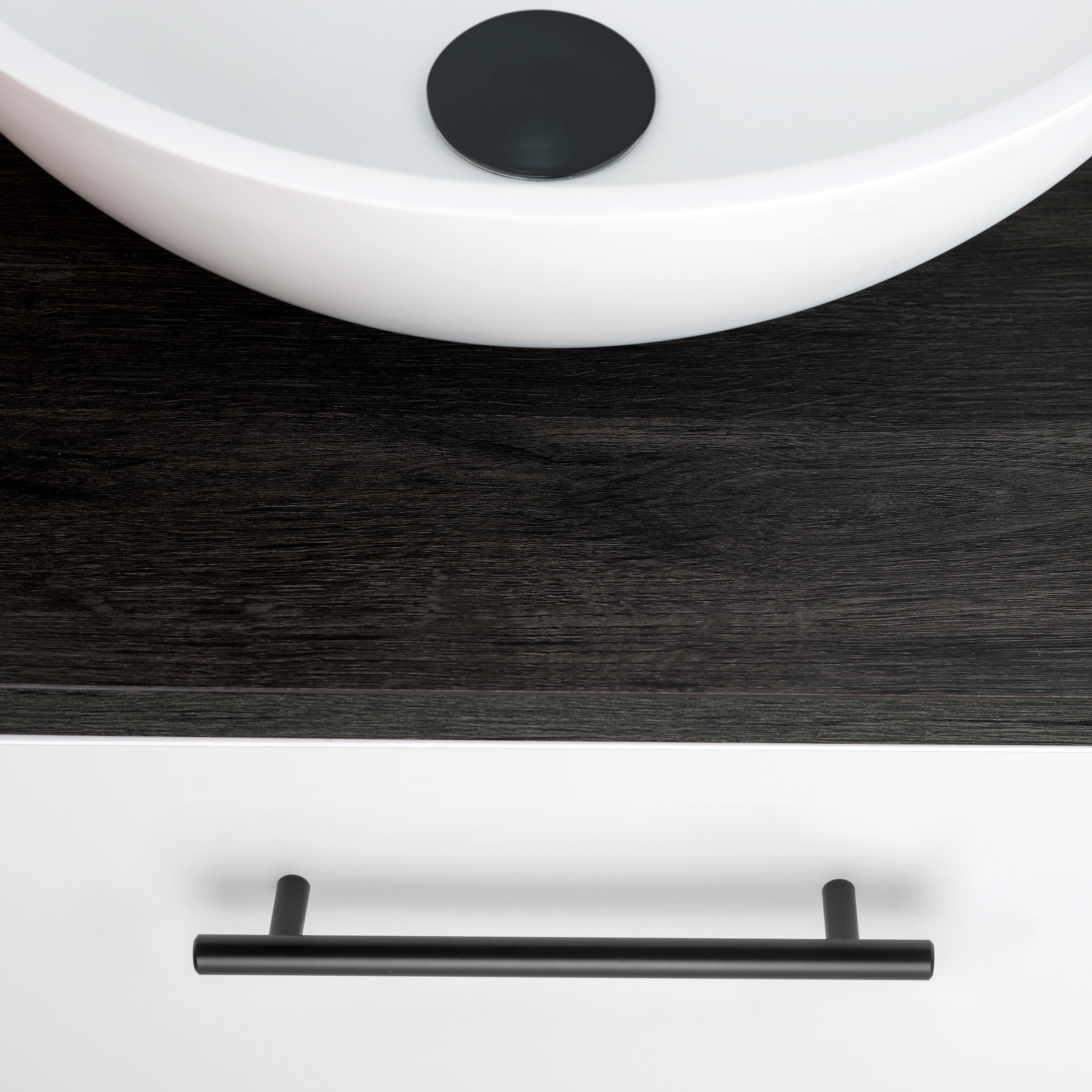 TIRADOR MUEBLE ACERO INOX NEGRO 1UD - 8