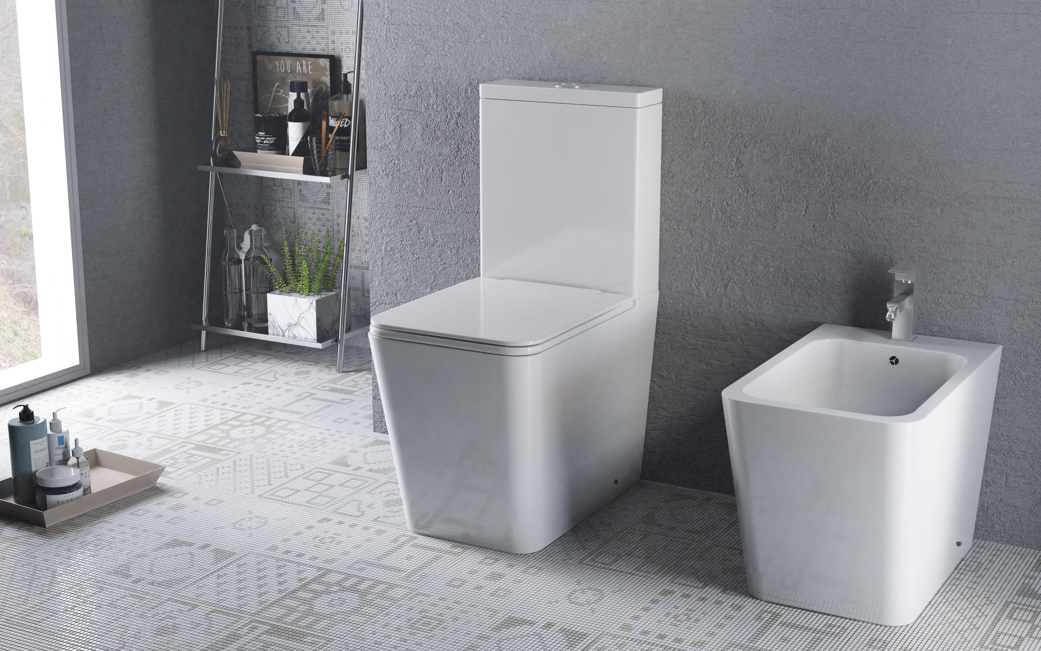 PACK WC TEKA FORMENTERA COMPACT SALIDA DUAL - 2