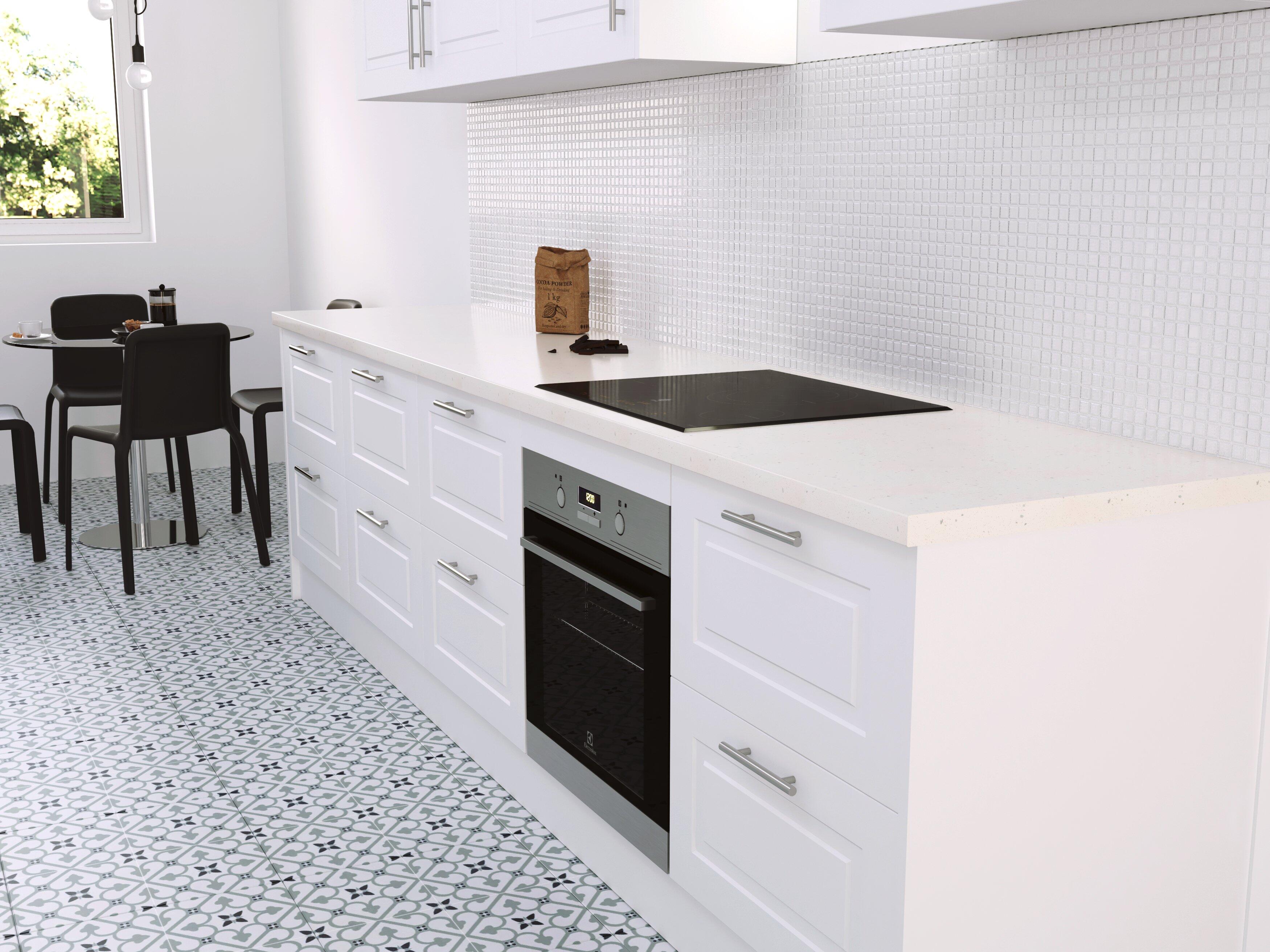 ENCIMERA ACABADO FANTASÍA BLANCA 360 X 63 X 3,8 CM - 2