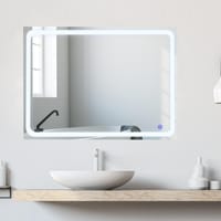 ESPEJO DE BAÑO CON LUZ LED MARC 140X80CM - 1