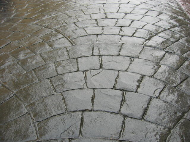 MOLDE ABANICO RÍGIDO PARA HORMIGÓN IMPRESO - 3