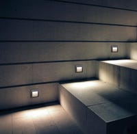 BALIZA LED EXTERIOR/INTERIOR EMPOTRABLE 1W GRIS IP65 LOW - 2