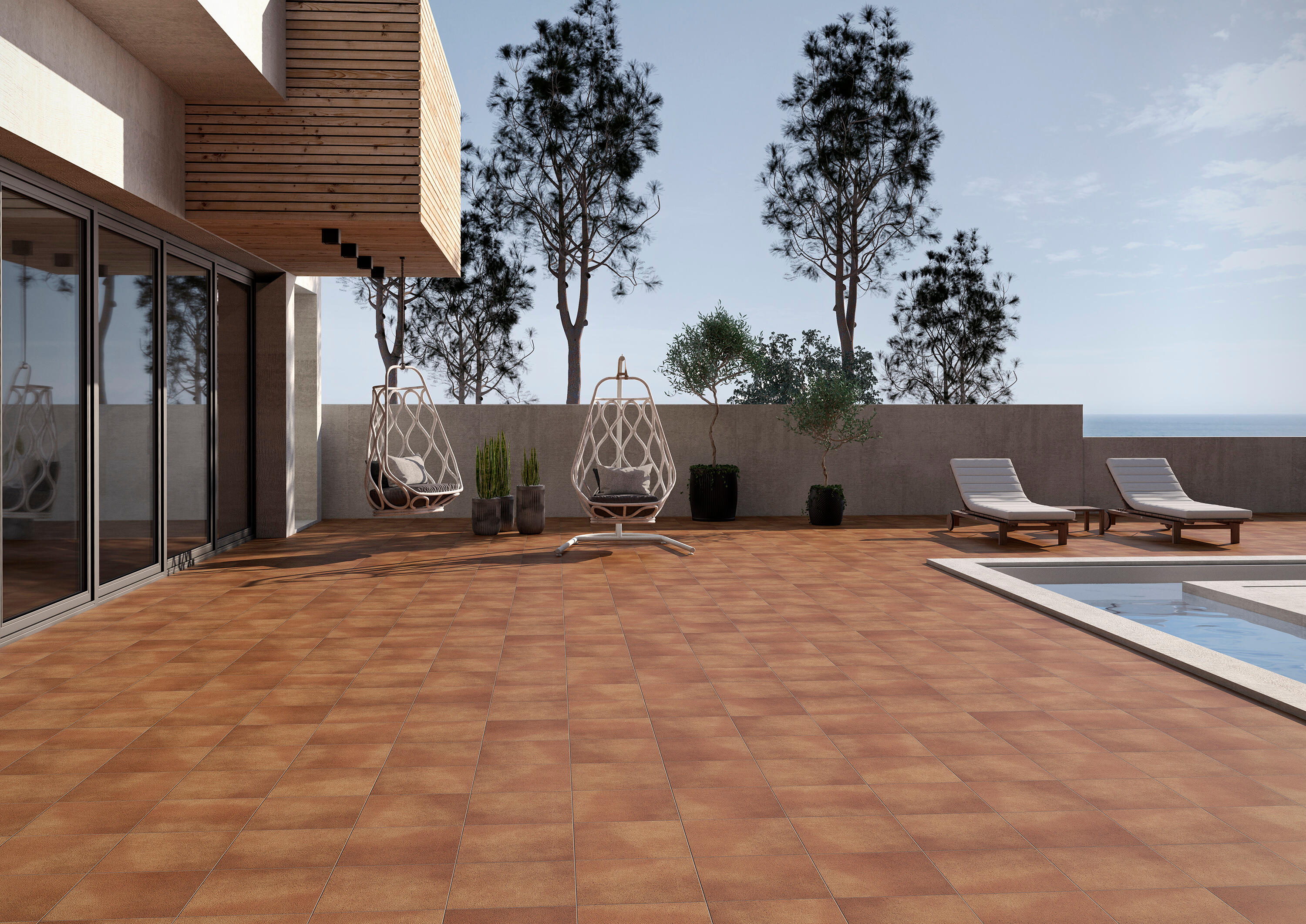 BALDOSA EXTERIOR GRES ESPESORADO 33.3X33.3CM GREDOS NATURAL - 5