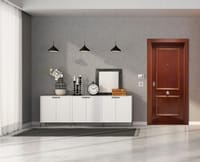 PUERTA ENTRADA ACORAZADA SAPELLY 2 CUADROS 80 CM DERECHA - 2