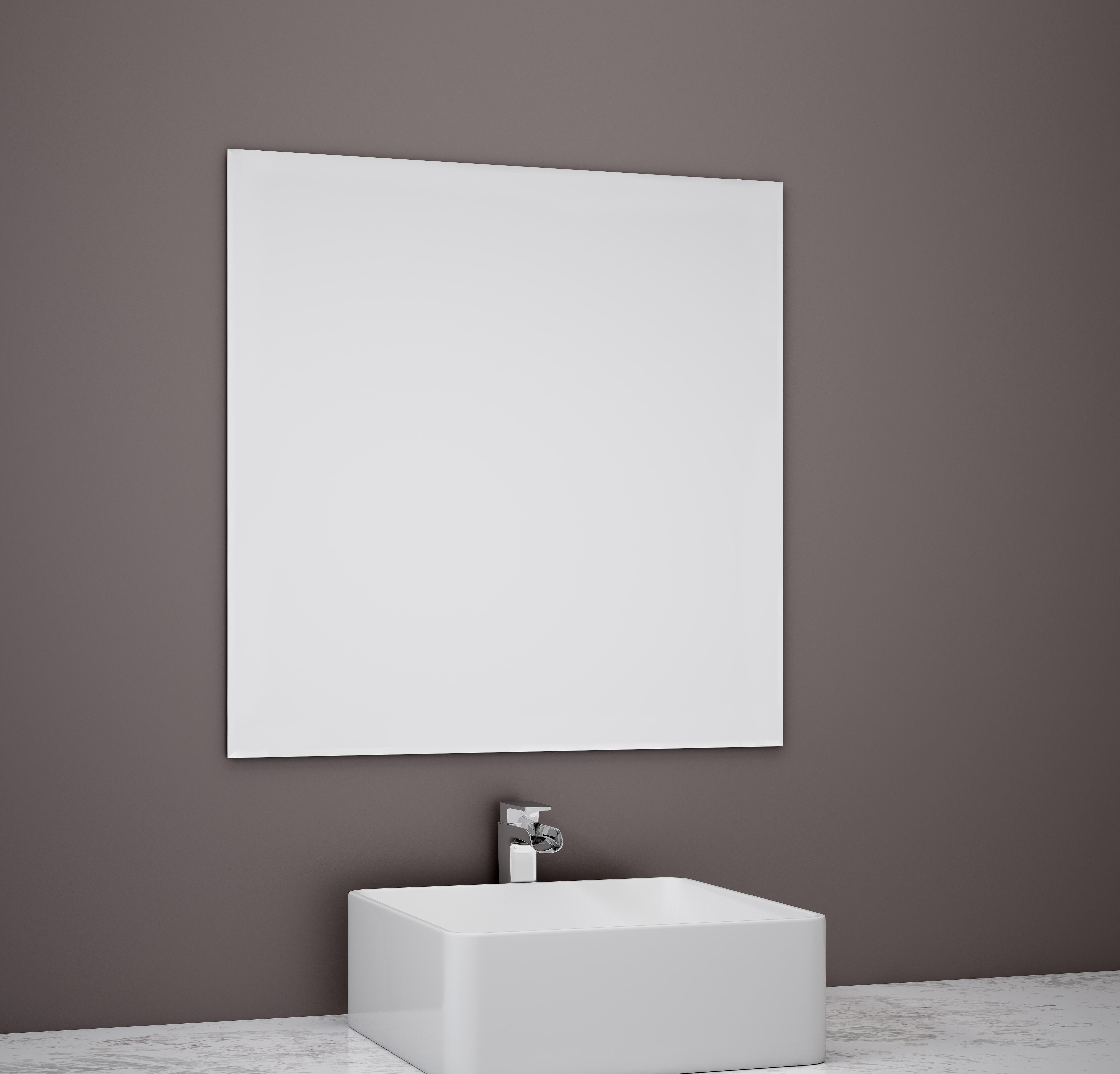 ESPEJO DE BAÑO LISO LISA 60X80 CM - 4