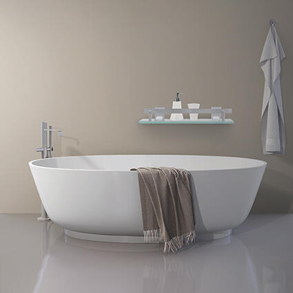 ESTANTE DE BAÑO ALUMINIO-VIDRIO - 2