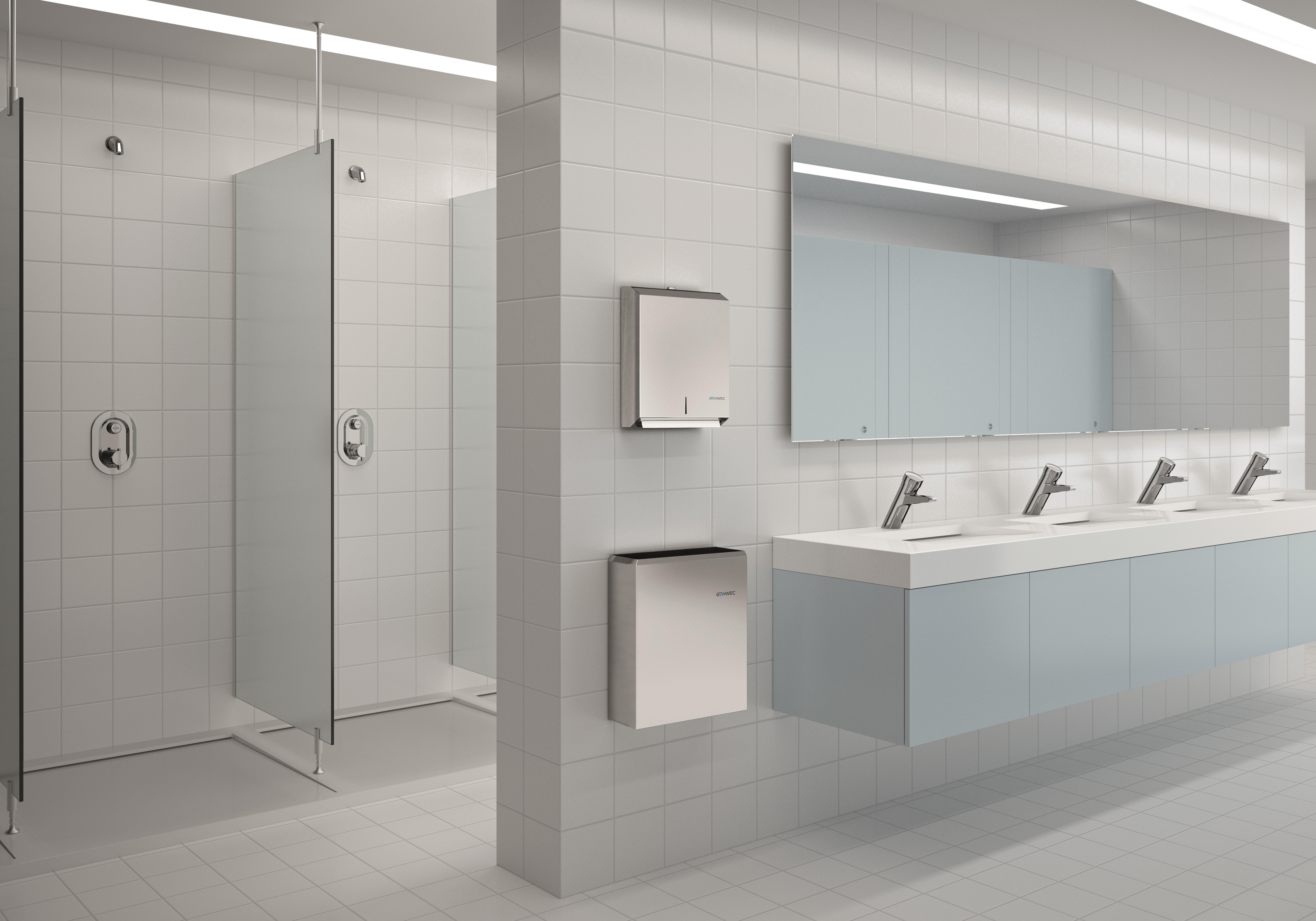 GRIFO DE DUCHA  EMPOTRADO TEMPORIZADO TERMOSTATICO - 2