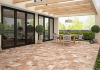 BALDOSA EXTERIOR GRES ESPESORADO 33.3X33.3CM RAYASTHAN OCRE - 5